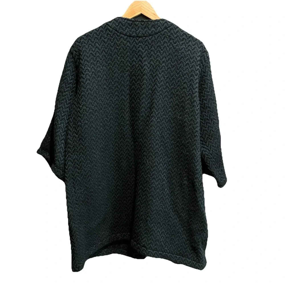 Blarney Woollen Mills‎ Ireland Green Button Up Wool Cardigan Sweater Size Large